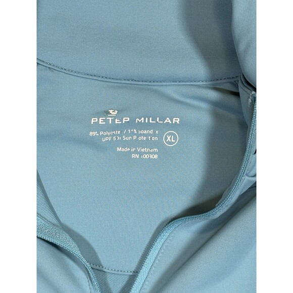Peter Millar Jacket Men’s XL Full Zip Performance Light Blue Golf Pride - Picture 2 of 5